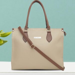 Mast & Harbour Women Structured Office Tote Bag